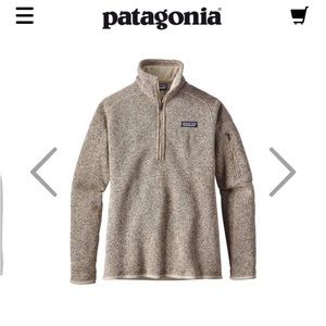 Patagonia better sweater quarter zip